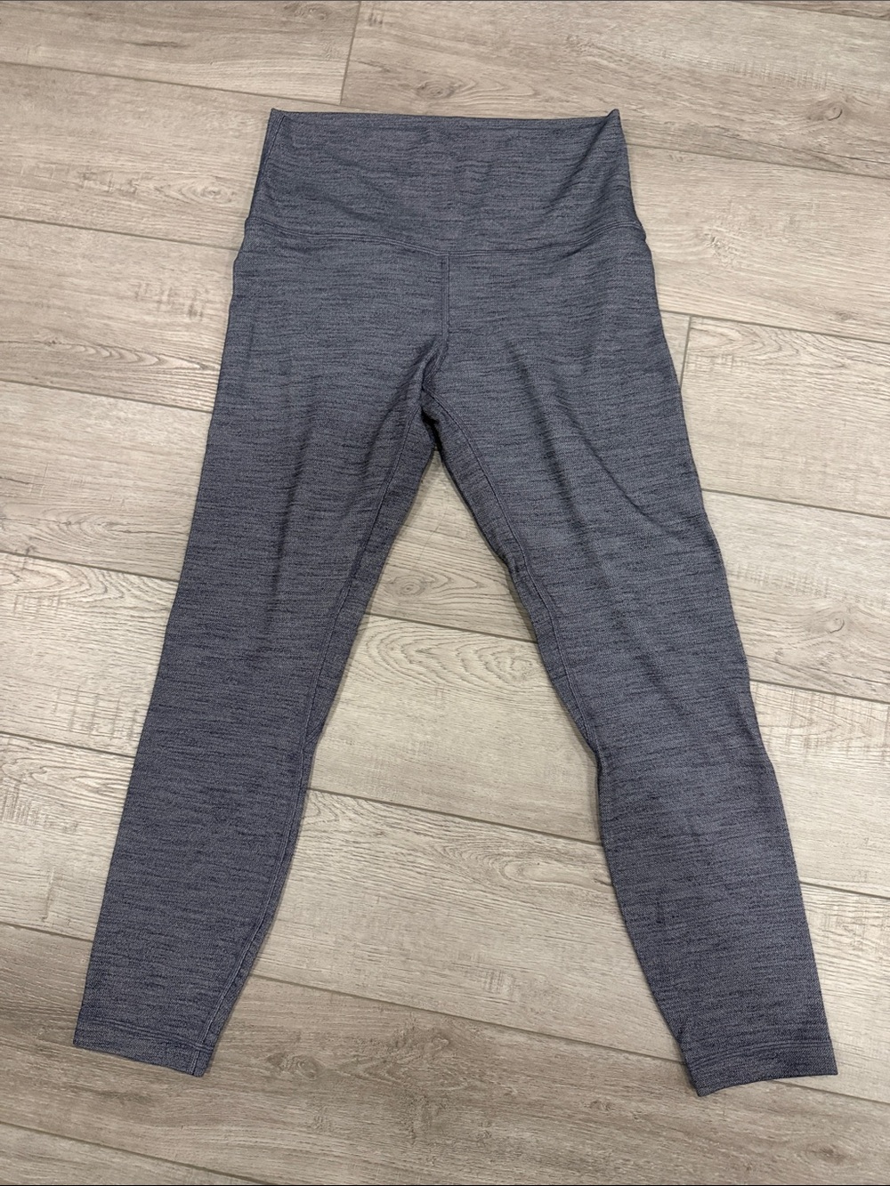 Lululemon Grey Knit 3/4 Leggings
